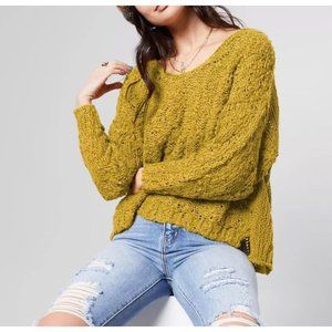 Free People Sunday Shore Pullover Sweater NEW MSRP $128